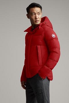 Chamarras Canada Goose Hombre Outlet - Armstrong Chaqueta De Plumas Rojos Oscuro FJ0174538
